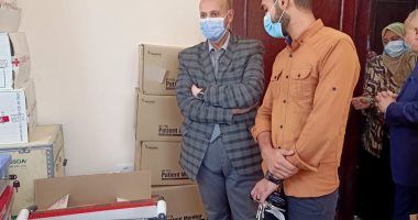 وكيل صحة الشرقية يتفقد تجهيز مبنى العزل بمدينة العاشر من رمضان.. صور