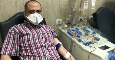 أول متبرع بالبلازما فى أسيوط: هدفى إنقاذ حياة مريض مصاب بفيروس كورونا 