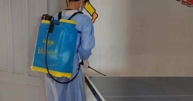 تعقيم 3 مراكز شباب بشمال سيناء استعدادا لعودة الأنشطة.. صور