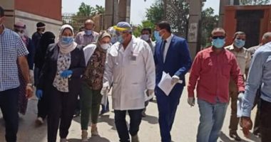 نائب محافظ الشرقية تتفقد مستشفى العزل ببلبيس ..صور
