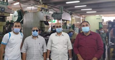 صور.. حملة للمرور على مصانع الصالحية الجديدة للتأكد من تطبيق الإجراءات الاحترازية