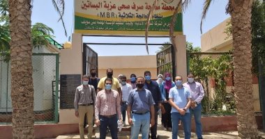 صور.. نائب محافظ بنى سويف يتفقد مشروعات خدمية برفقة أعضاء دورة تأهيل الشباب