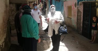 صور.. لجان لحصر للأسر الشاغلة بنجع "أسو" والألومنيوم" غرب الإسكندرية