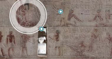 السياحة والآثار تنشر جولة افتراضية داخل مقبرة تى.. شاهد الجولة الآن