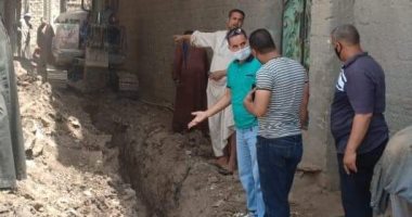 مد خطوط مياه الشرب للقرى محرومة بنطاق الوحدة المحلية بدمشير فى المنيا