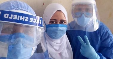 الجيش الأبيض.. صورة للعاملين بمستشفى عزل فاقوس فى مواجهة فيروس كورونا