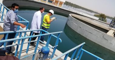 صور.. مسئول الجهاز التنظيمي لمياه الشرب يتابع محطات مياه الشرب بالأقصر