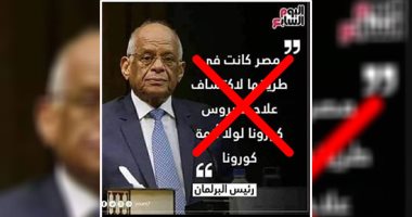 "اليوم السابع" يحذر من صفحات مزيفة تنشر أخبارًا مفبركة عن رئيس البرلمان
