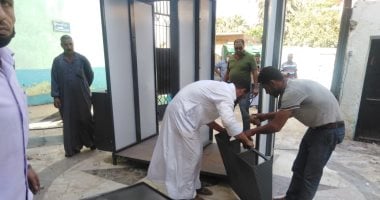 محافظة الجيزة تتسلم أول دفعة من بوابات تعقيم لجان امتحانات الثانوية العامة