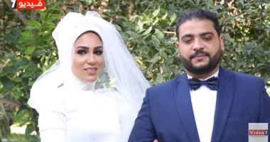 لا تؤجل زواج اليوم إلى الغد.. فرح محمد وسماح في السيارات لمواجهة كورونا (فيديو)