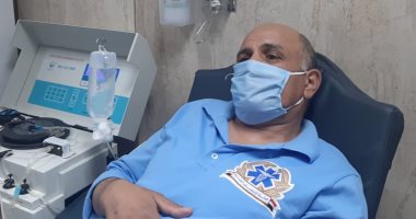 أول مسعف يتبرع بالبلازما بعد تعافيه من كورونا: تبرعت لإنقاذ المرضى وردا لجميل مديرى