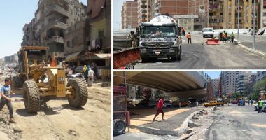 إنجازات الدولة بقطاع الطرق لا تتوقف.. تنفيذ مشروعات بإجمالى أطوال 7000 كم بتكلفة 210 مليارات جنيه.. محور روض الفرج وطريق شبرا – بنها والدائرى الإقليمى أبرزها.. والهدف الوصول لشبكة طرق رئيسية طولها 30.5 ألف كم
