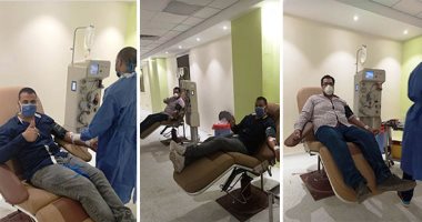 "بلازما المتعافين حياة للمصابين".. المتعافون يتسابقون فى الخير على التبرع بالبلازما لإنقاذ الأرواح من كورونا.. والجيش الأبيض فى مقدمة الصفوص بأسيوط وبنى سويف.. وقواعد بيانات للمتعافين بالإسكندرية.. صور
