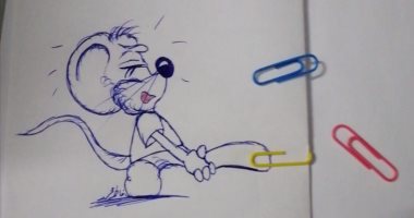 بشخصيات كارتونية.. فاطمة تشارك برسومات فنية وبورترية تبرز موهبتها