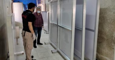صور.. تجهيز 18 سرير عزل لمصابى كورونا بمستشفى أبو كبير المركزى