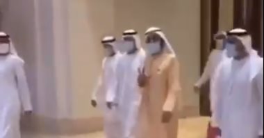 محمد بن راشد فى مقدمة العائدين لمقار العمل فى دبى