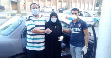 تعافى مسنة 83 عاما من كورونا وخروجها من مستشفى العزل فى بنى سويف