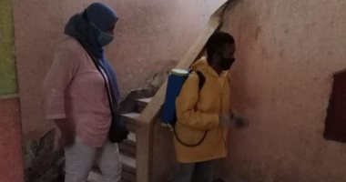 اكتشاف حالة كورونا بأحد العقارات بالإسكندرية.. والحى يستجيب بالتعقيم