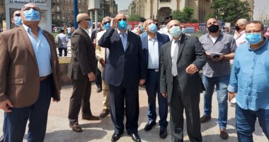 محافظ القاهرة يوجه بتوحيد لافتات محلات القاهرة الخديوية.. صور