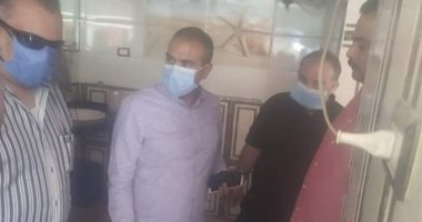 التحفظ على منتجات مجهولة المصدر بأحد المطاعم بالمنيا 