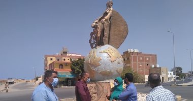 رئيس مدينة القصير: رفع كفاءة وتطوير الميادين الرئيسية ..صور