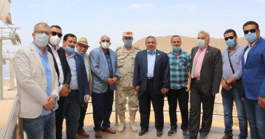 نقابة المهندسين تزور مجمع الجلالة.. أول مدينة رخام متكاملة على مستوى العالم.. صور
