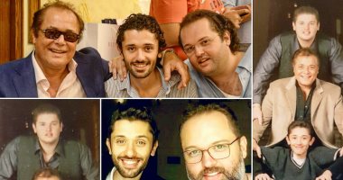 محمد محمود عبد العزيز يهنئ شقيقه كريم بمناسبة عيد ميلاده برسالة وصورهما مع الساحر