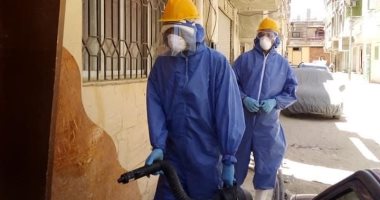 مكافحة ناقلات الأمراض بالعريش تنفذ حملة تعقيم مواقع تردد عليها مصابين بكورونا