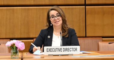 صور .. غادة والى: ثلث مدمنى المخدرات فى العالم من النساء