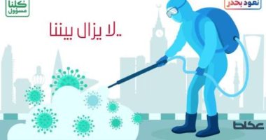كاريكاتير صحيفة سعودية.. كورونا لا يزال بيننا 