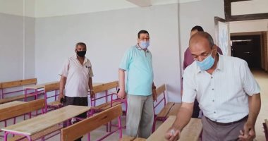 صور.. قيادات مدينة الطود يتابعون تجهيزات مقرات ولجان إمتحانات الثانوية العامة