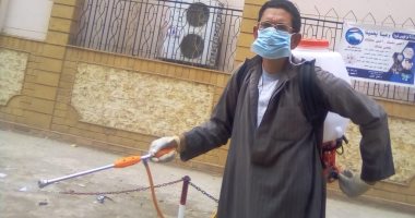 استمرار أعمال تطهير المصالح الحكومية والمناطق السكنية بالمحلة الكبرى