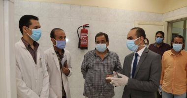 نائب محافظ سوهاج يتفقد مستشفى جهينة المركزي