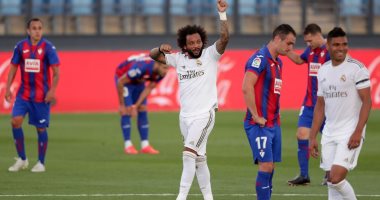 ريال مدريد يدمر شباك إيبار بثلاثية فى الشوط الأول بالدوري الإسباني.. فيديو