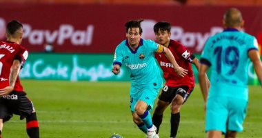 ميسي يحقق رقماً قياسياً جديداً بعد رباعية برشلونة ضد مايوركا.. فيديو