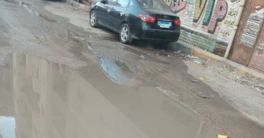 شكوى من غرق شارع سنترال صفط اللبن بالمياه بسبب كسر ماسورة منذ عيد الفطر