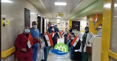 صور.. مستشفى إسنا للحجر الصحى تعلن خروج 7 حالات عقب شفائهم من كورونا