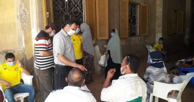 بدء صرف معاشات تكافل وكرامة بمقرات الشباب والرياضة بالغربية.. صور