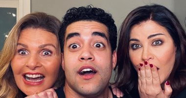 يسرا وخالد أنور وجومانا مراد في صورة جديدة.. والمتابعين: عمل جديد ولا ايه