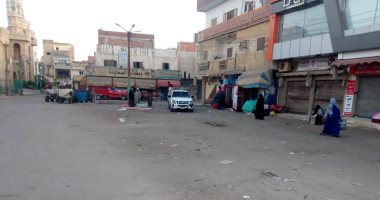 صور.. إستمرار غلق المقاهى والكافتيريات والمحال وفض الأسواق بالبحيرة