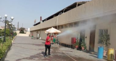 الأهلي يكثف إجراءات التعقيم خلال دفع الأعضاء الاشتراكات السنوية.. صور