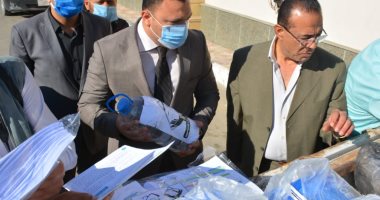  نائب محافظ الدقهلية يتسلم تبرعات طبية دعما لمديرية الصحة