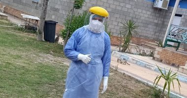 الجيش الأبيض.. "محمود شعبان" على خط مواجهة كورونا بمستشفى المواساة بالإسكندرية