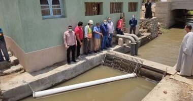 القومى لبحوث المياه يجرى قياسات للتأكد من كفاءة محطات رفع المياه بالفيوم