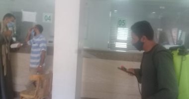 صور.. رش وتطهير شوارع ومراكز خدمية للوقاية من فيروس كورونا بالمنيا