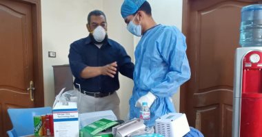 صحة الأقصر تنظم تدريب للشباب للتعامل مع المرضى وتغسيل وتكفين متوفى كورونا