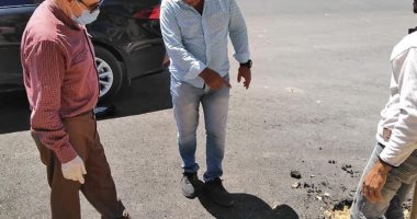 سكرتير عام بورسعيد يتابع آخر تطورات إنشاء محطة صرف بشارع البترول.. صور