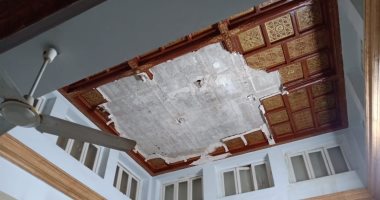 صور .. انهيار بسقف مبنى اتحاد المهن الطبية.. والأمين العام: سيتم إجراء ترميمات 