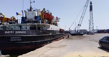 شحن 5000 طن أسمنت وتدوال 22 سفينة بموانئ بورسعيد