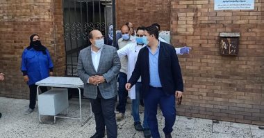 نائب محافظ الجيزة يتفقد عدد من المستشفيات للتأكد من توافر المستلزمات.. صور
